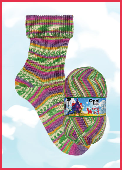 Opal Wirbelwind Sock 4ply