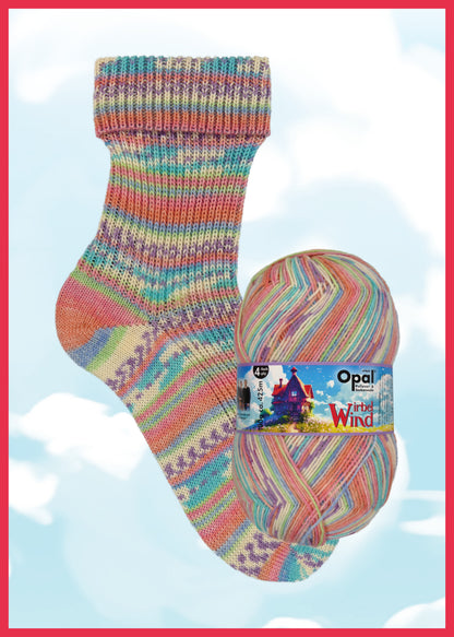 Opal Wirbelwind Sock 4ply