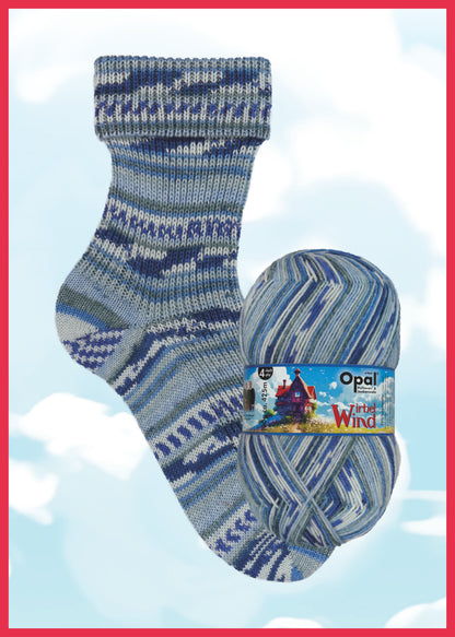 Opal Wirbelwind Sock 4ply