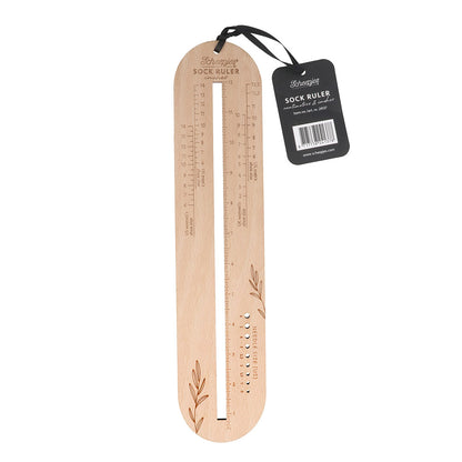 Scheepjes Wooden Sock Ruler