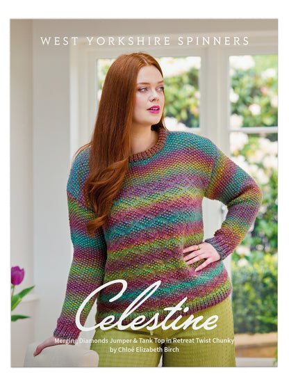 Re:Treat Twist Chunky - Celestine Jumper & Tank Top Pattern (Printed)