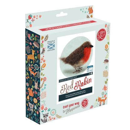 Robin Needle Felting Kit