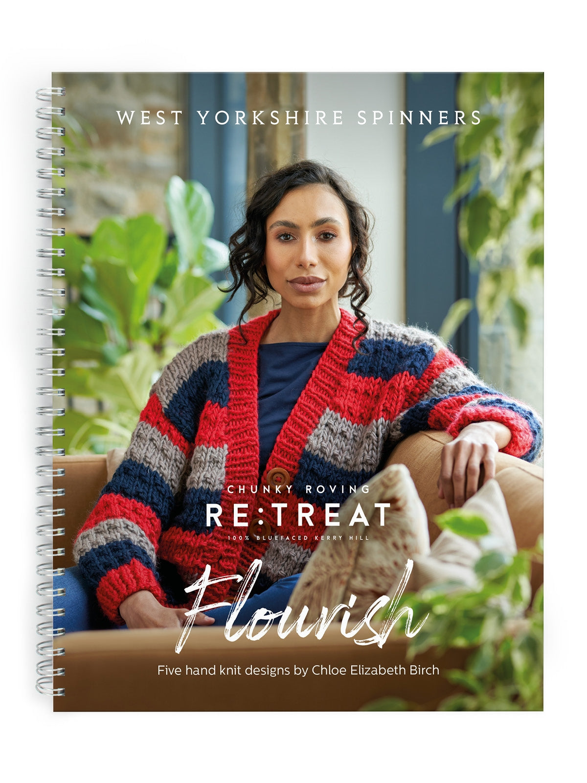 Flourish: West Yorkshire Spinners Chunky Roving Re:Treat by Chloe Birch