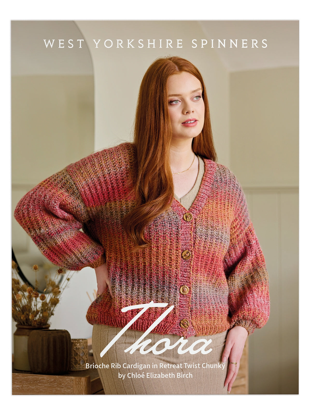 Re:Treat Twist Chunky - Thora Brioche Cardigan Pattern (Printed)