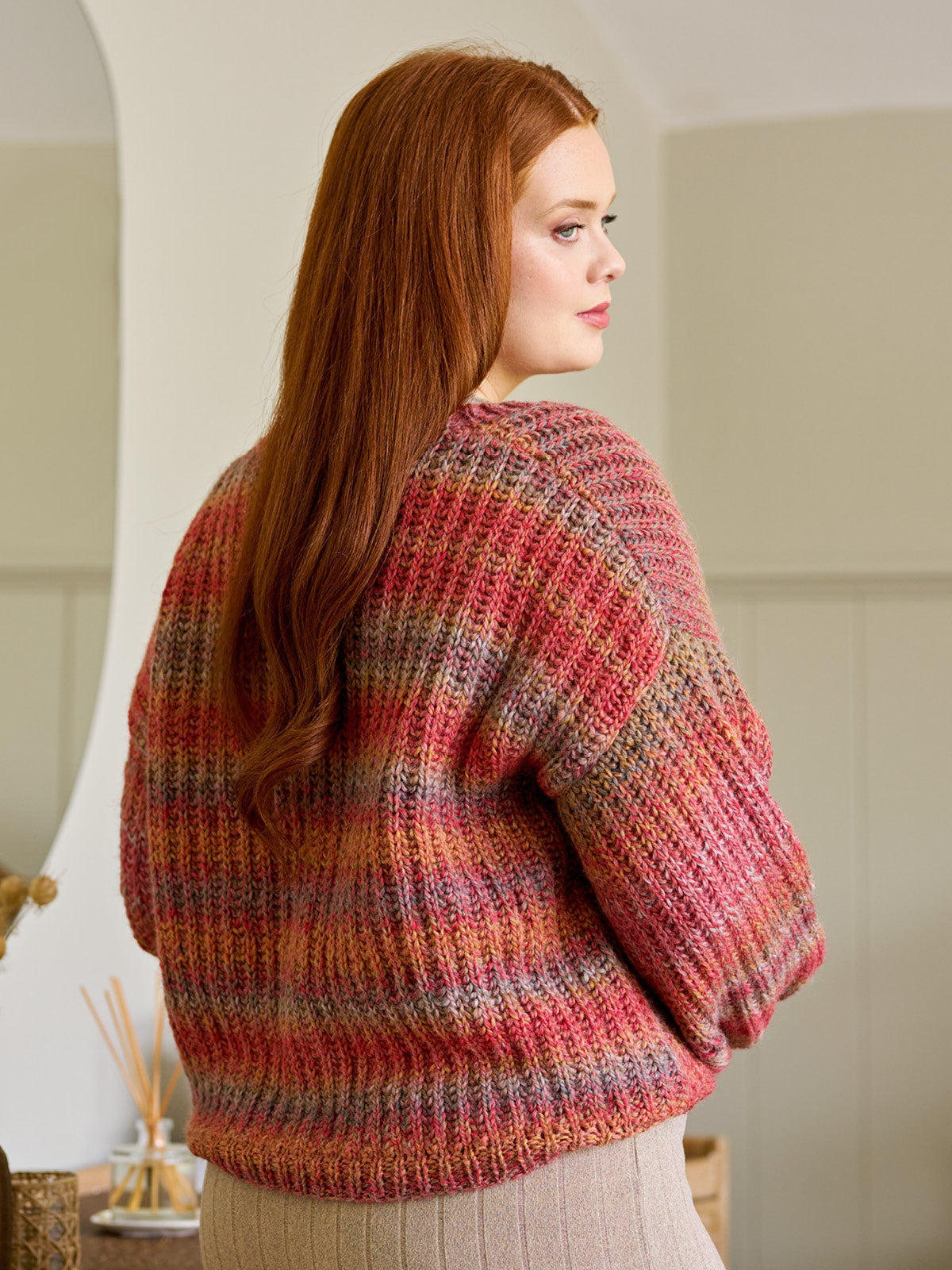 Re:Treat Twist Chunky - Thora Brioche Cardigan Pattern (Printed)